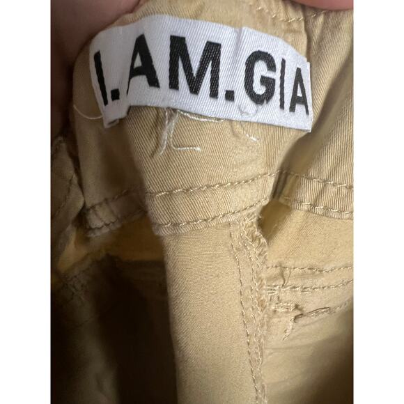 I.AM.GIA Ryder Cargo Tan Low Rise Straight Leg Pants Size Small - Picture 10 of 11